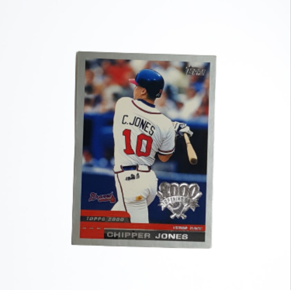 2000 Topps Chipper Jones - Picture 1 of 3
